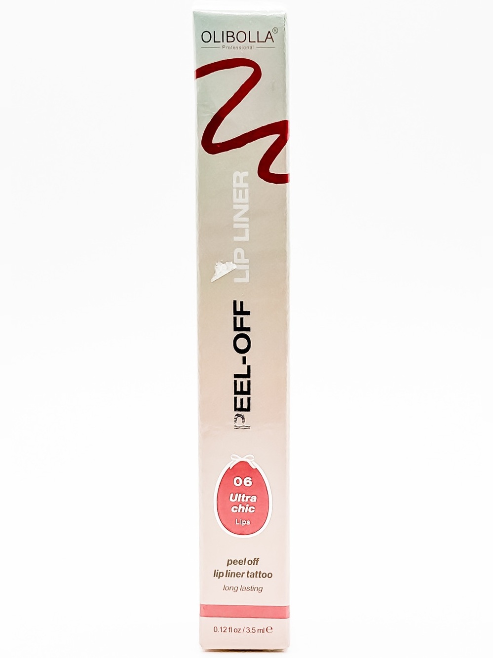 OLLIBOLLA — Peel-Off Lip Liner Stain - Shade 06 Ultra Chic - BNIB